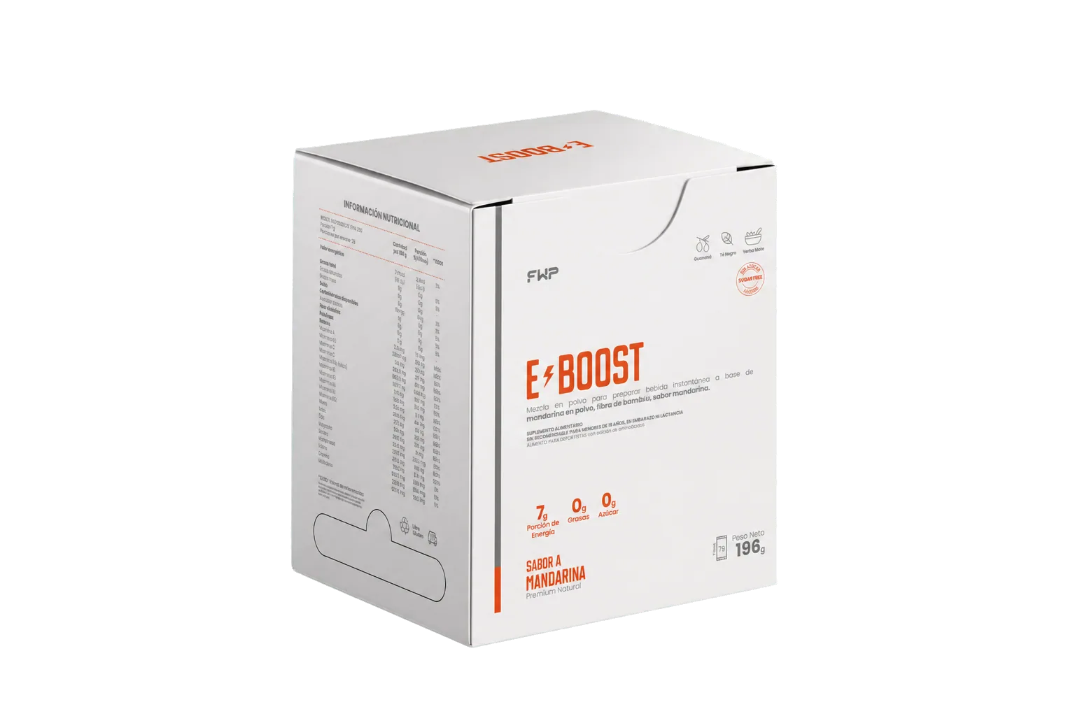 Envase de E-BOOST